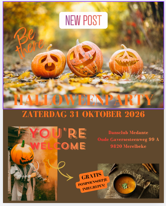 ππ» HALLOWEEN OEFENAVOND BIJ DANSCLUB MEDANTE! π»π ππ» HALLOWEEN OEFENAVOND BIJ DANSCLUB MEDANTE! π»π